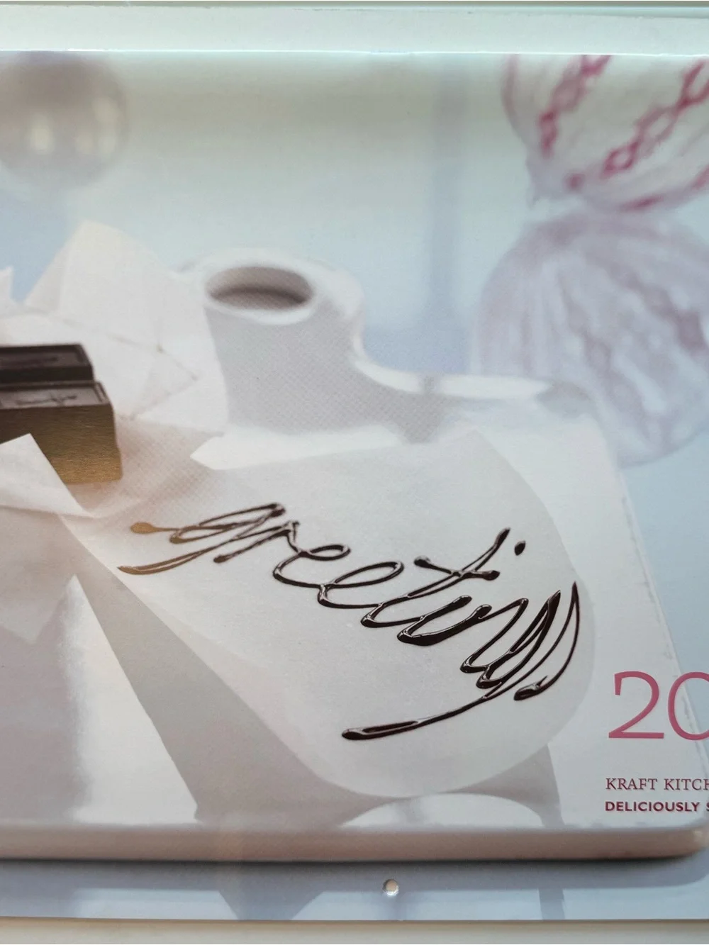 Kraft Kitchens 2007 Calendar Deliciously Simple Everyday Greetings/ Used